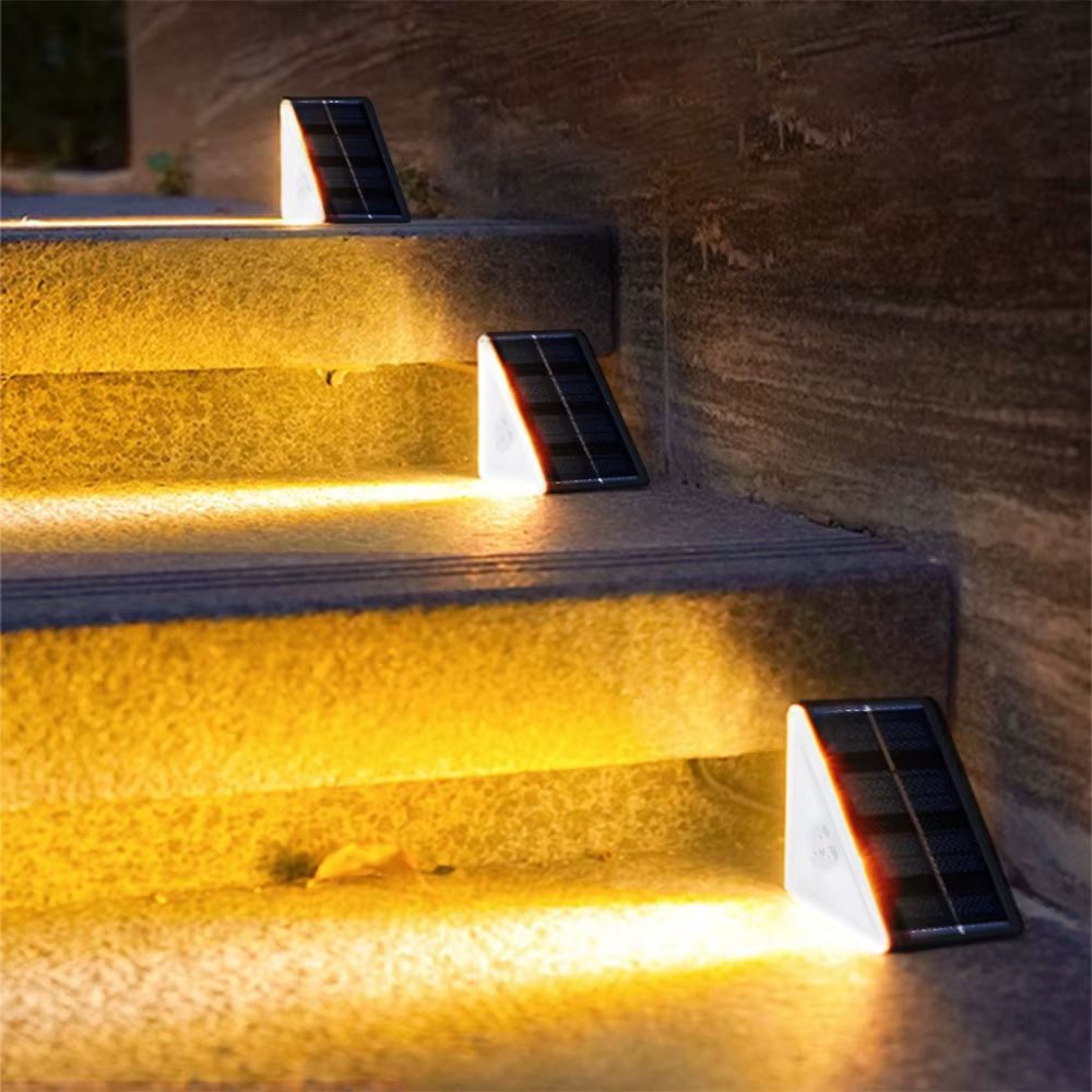 Solar Treppenlampen – Set mit 5 stilvollen LED-Leuchten