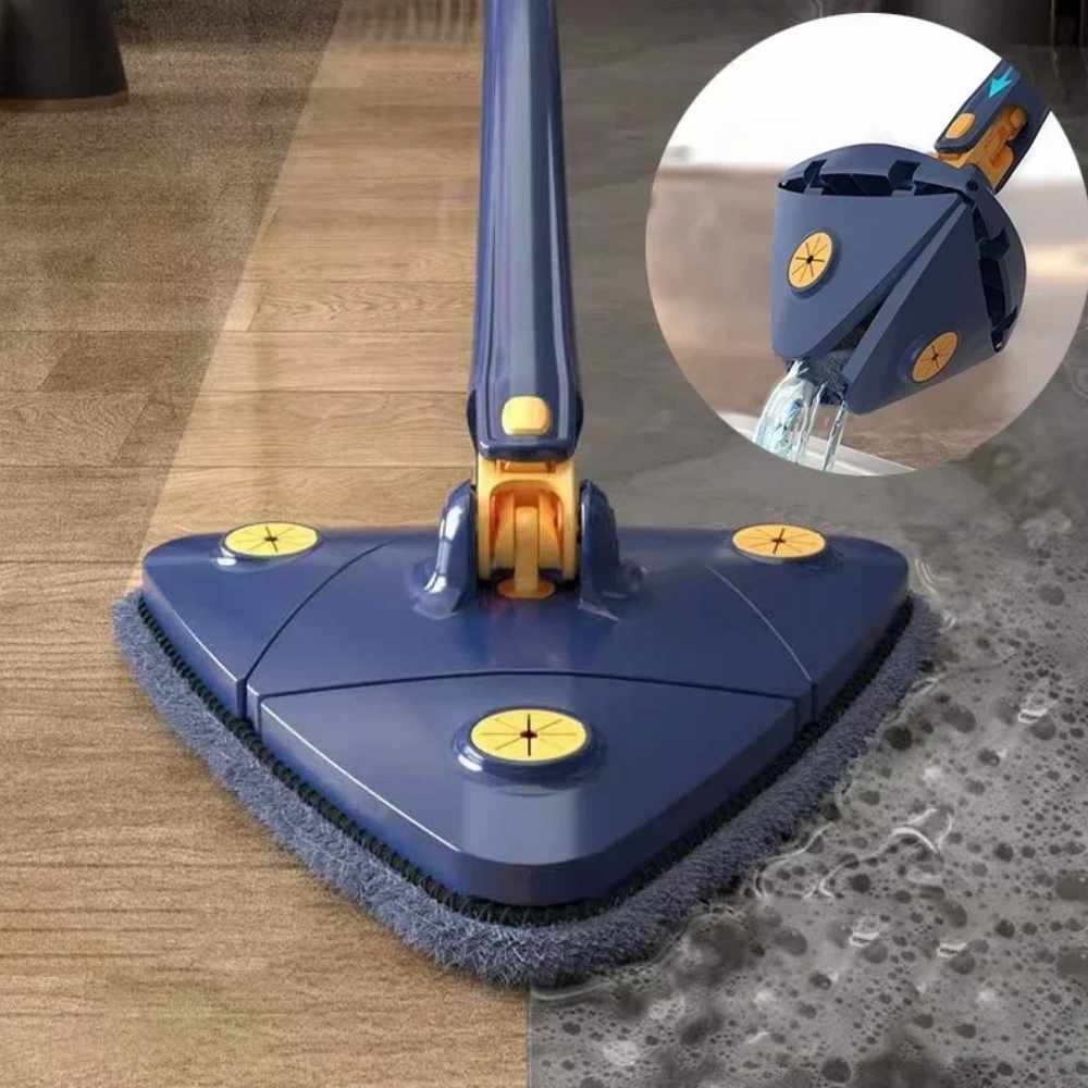 Selbstdrückender 360º dreieckiger Mopp