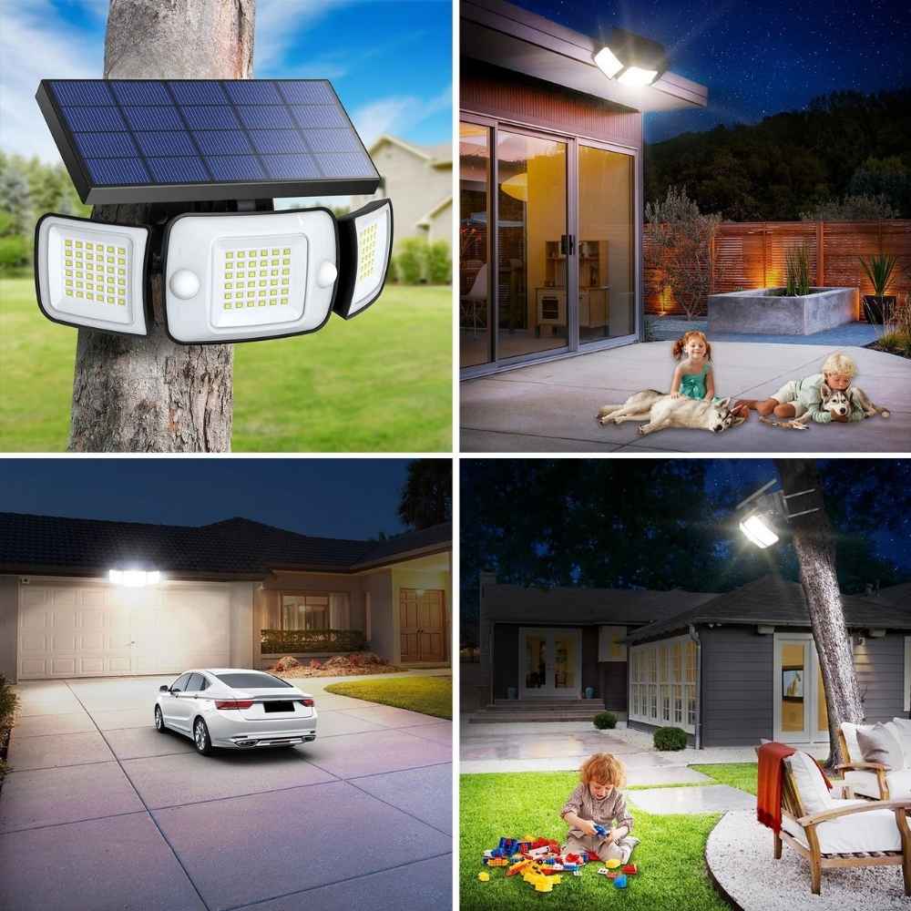 Solar-LED-Flutlicht