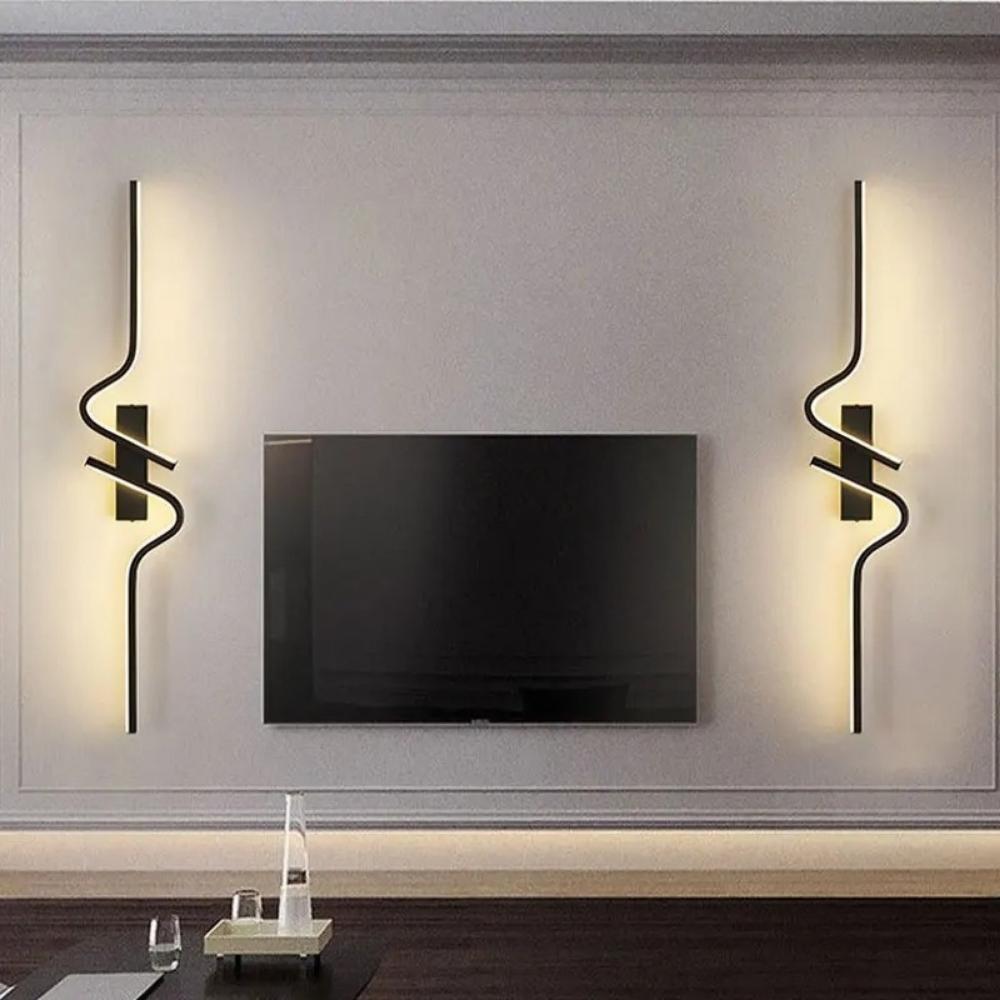 Minimalistische LED-Wandleuchte