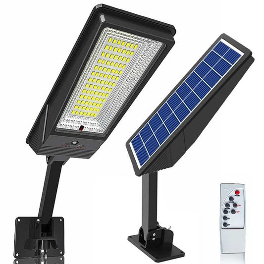 Solarstrahler mit Steuerung und Anwesenheitssensor