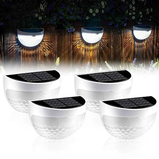 Solarlampe für Zäune und Mauern