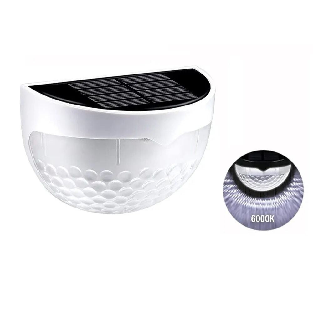 Solarlampe für Zäune und Mauern