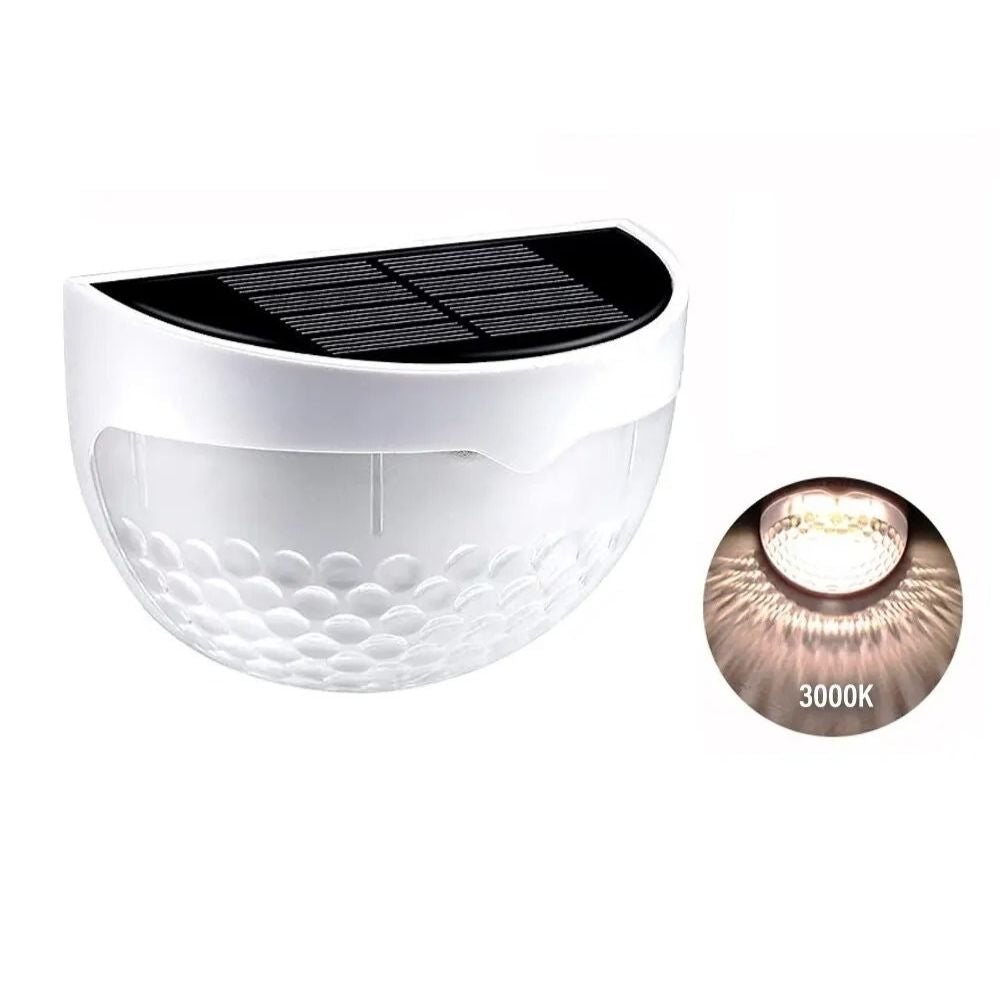 Solarlampe für Zäune und Mauern