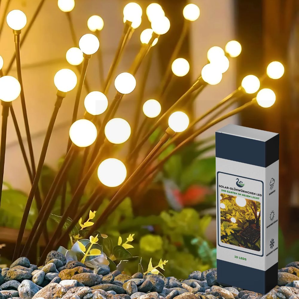 Solar-Glühwürmchen LED – Ihr Garten in neuem Licht