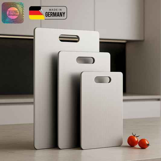 Schneidebrett 100% Titanium Antibakteriell & Schmutzfrei