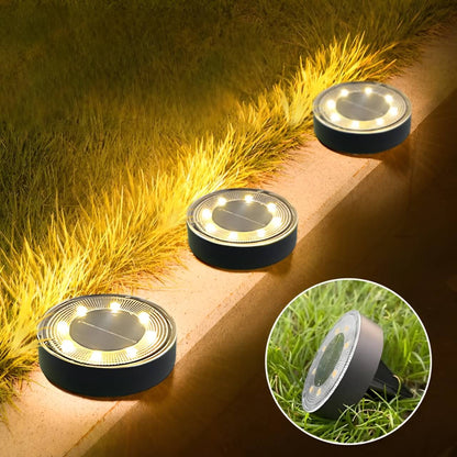 Solar-Boden Lichter draussen Garten Weg