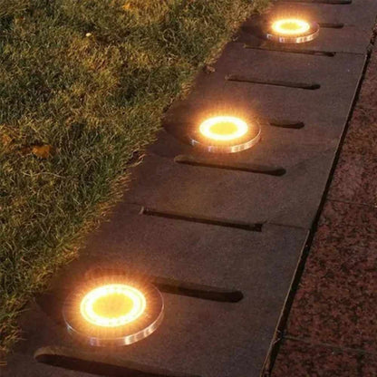 Solar-Boden Lichter draussen Garten Weg