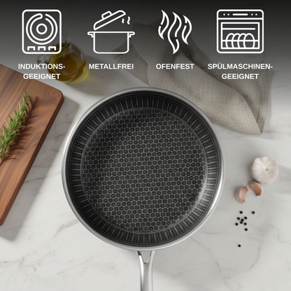 EisenKern™ Pro – Premium Bratpfanne + Gratis Deckel