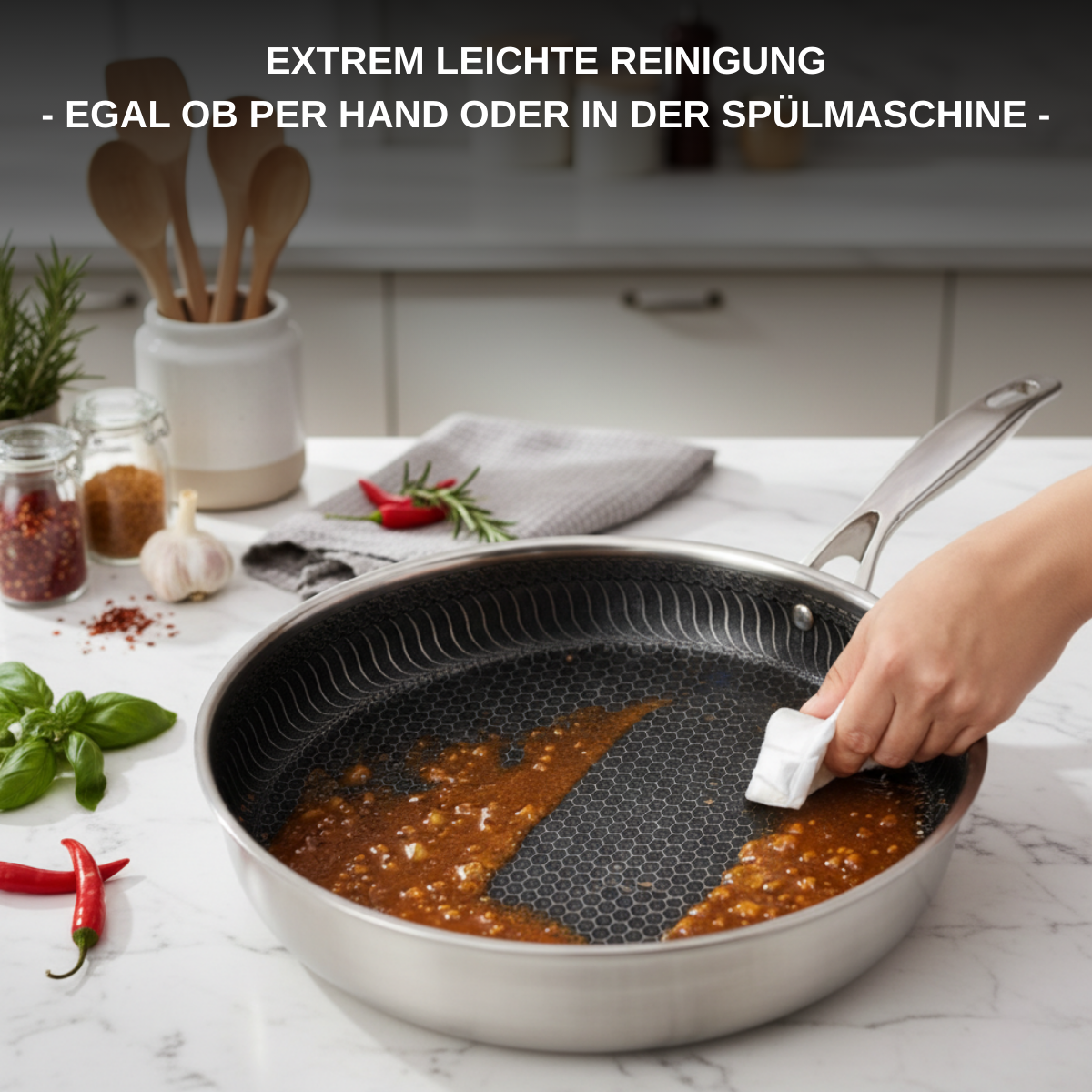 EisenKern™ Pro – Premium Bratpfanne + Gratis Deckel