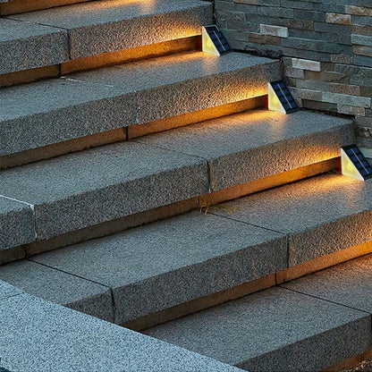 Solar Treppenlampen – Set mit 5 stilvollen LED-Leuchten