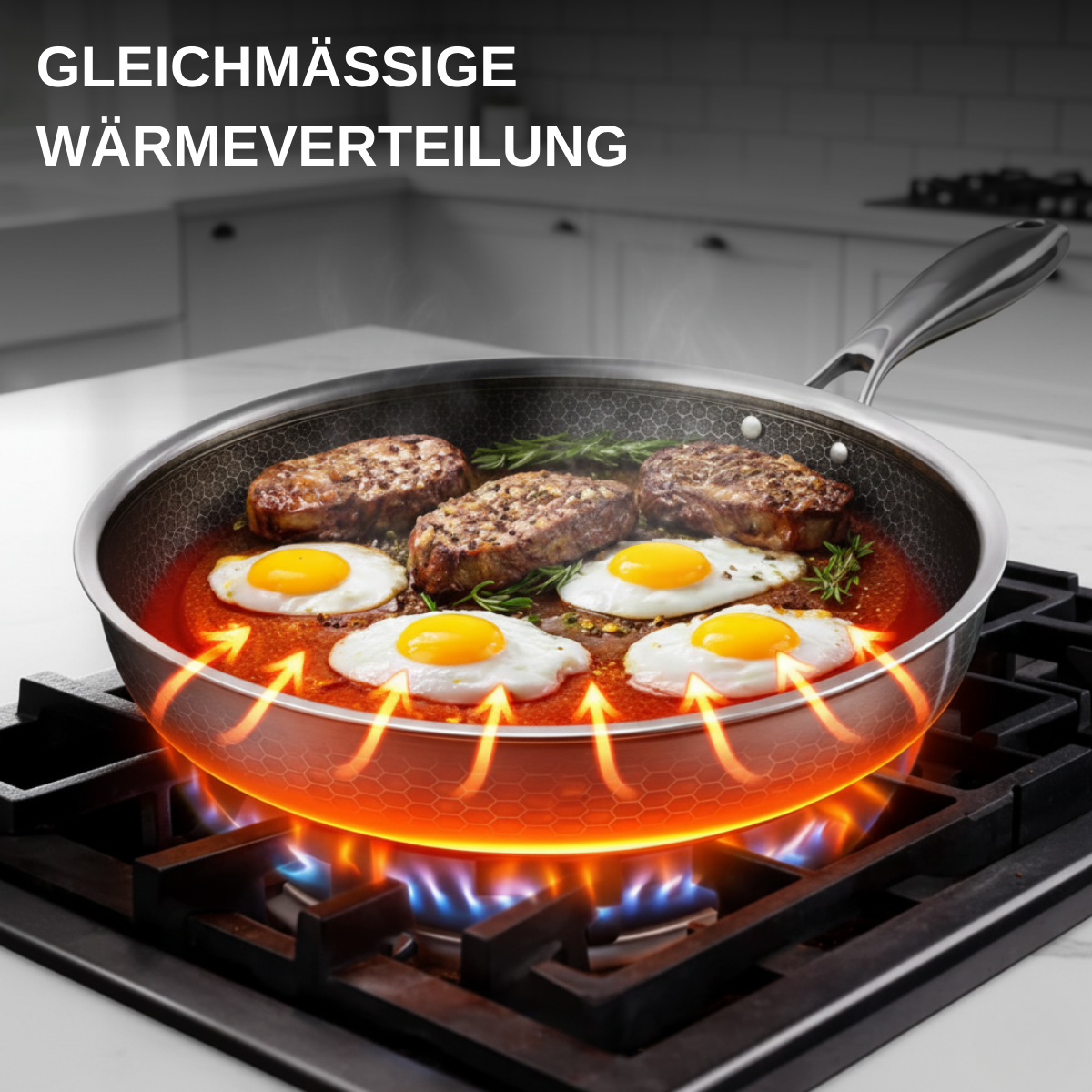 EisenKern™ Pro – Premium Bratpfanne + Gratis Deckel