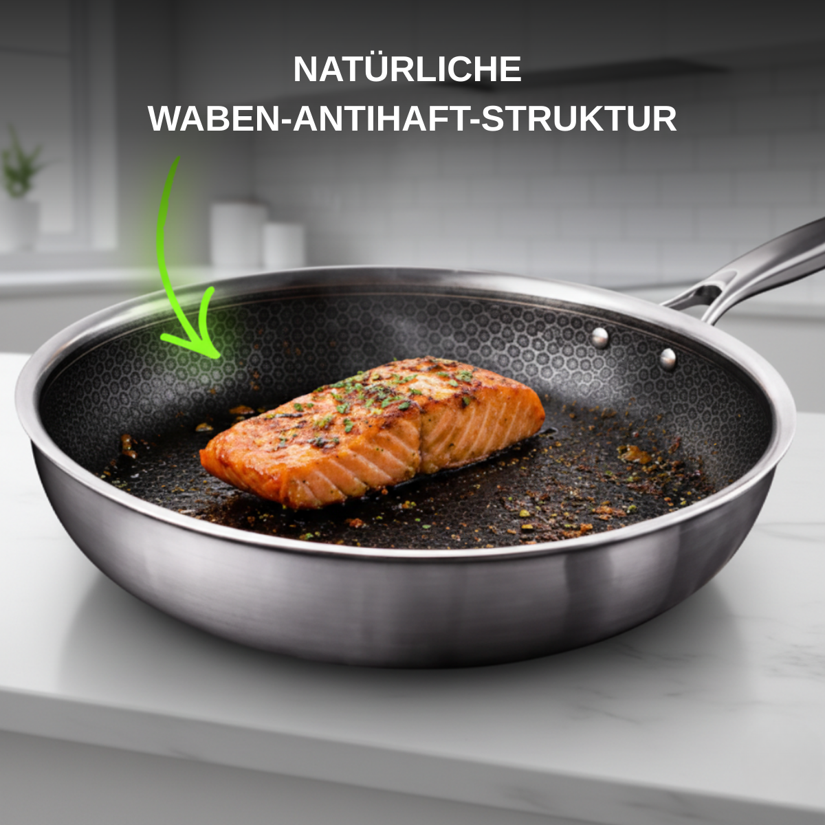 EisenKern™ Pro – Premium Bratpfanne + Gratis Deckel