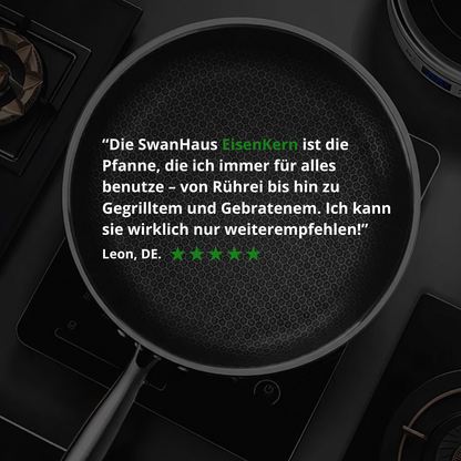 EisenKern™ Pro – Premium Bratpfanne + Gratis Deckel