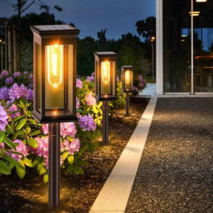 Solar-Gartenlampe für draußen