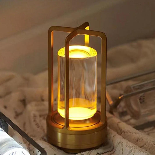 Kristalllaterne – Dekorative Tischlampe