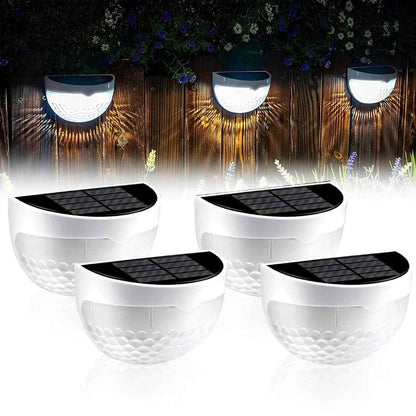 Solarlampe für Zäune und Mauern