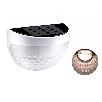 Solarlampe für Zäune und Mauern